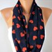 BIG SALE Infinity Scarf Circle Scarf Loop Scarf Gift -fatwoman - LOVE - Heart