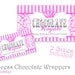Princess Chocolate Bar Wrappers - Girls Birthday Party - DIY PRINTABLE FILE by Sassaby
