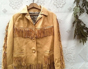 Rustic prairie vintage deerskin fringe aspen honey butter jackson hole cowgirl mountain forest fairy leather gypsy boho jacket