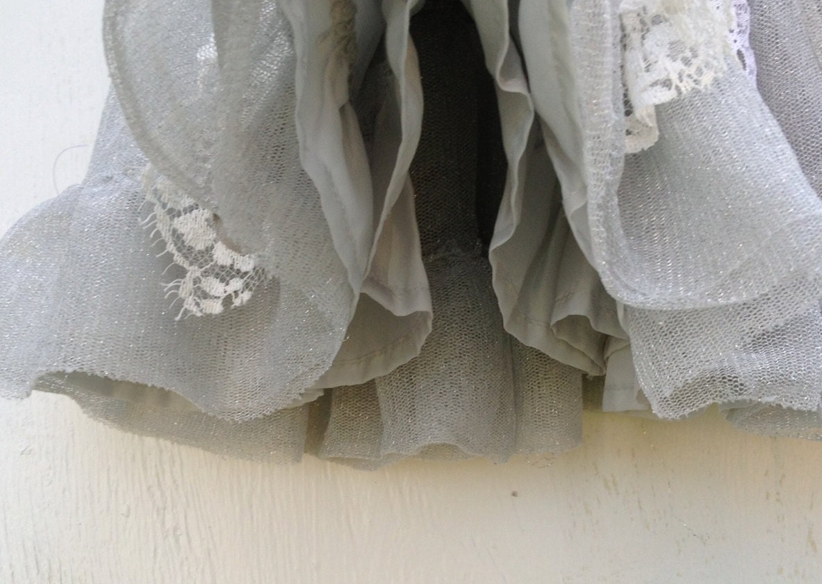 gray tulle baby boho Rustic  prairie baby birthday lace sparkle  party fashion fashion toddler infant skirt