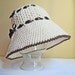 CROCHET PATTERN - Beachcomber - a wide brimmed sun hat in 3 sizes (Adult small, medium, large) - Instant PDF Download
