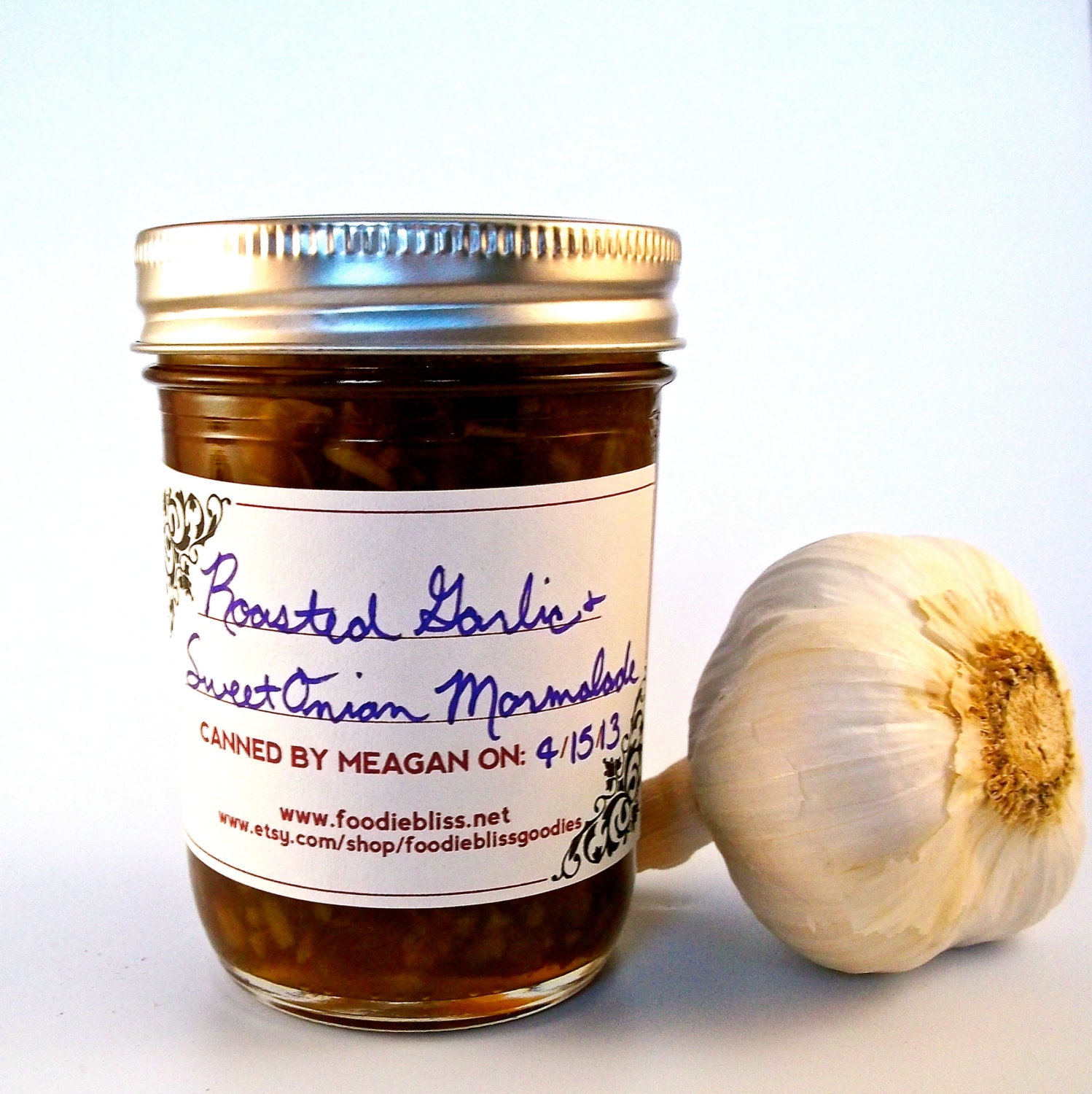 Roasted Garlic and Sweet Onion Marmalade
