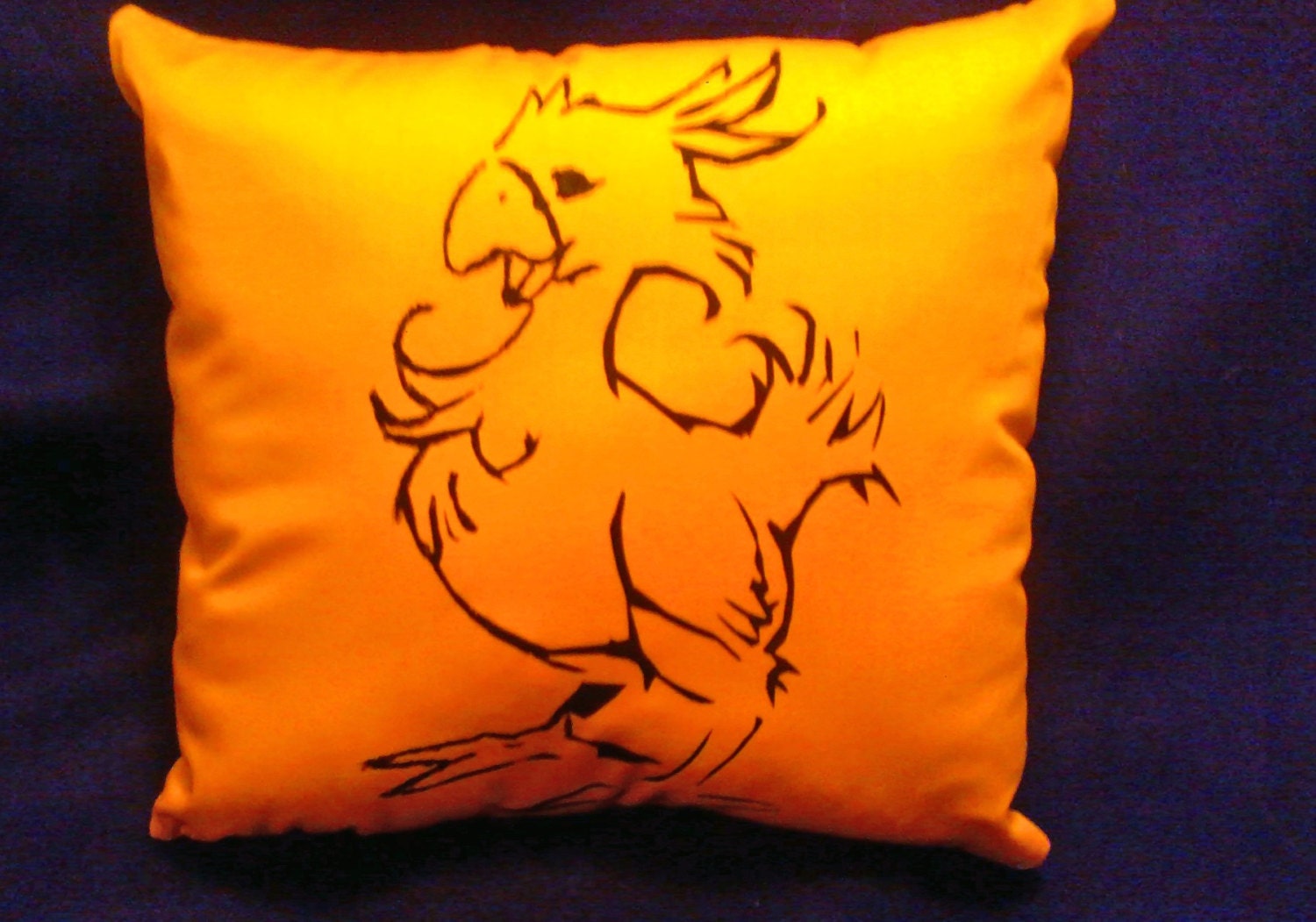 Chocobo Throw Pillow