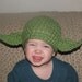 Chunky Yoda Hat "Star Wars Inspired" / Beanie - Star Wars fan / Geek (Toddler - Preteen sizes, 1-10 yrs old))