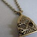 Door to Alice In Wonderland Necklace