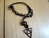 The Legend of Zelda's Dark Link Inverted Triforce of Wisdom Ear Bend