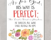 His Way is Perfect 8x10 Print