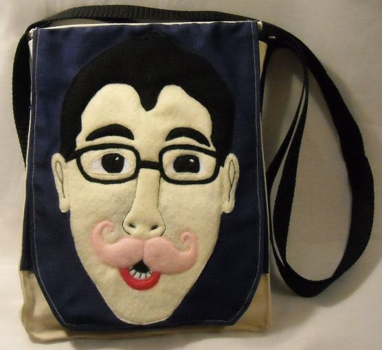 Markiplier Pink Warstache Fan Hip Bag and Backpack in one