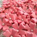 NEW FLOWER Primrose 5 petal Coral Flowers 3D 100% edible Cupcake & Cake Fondant Toppers