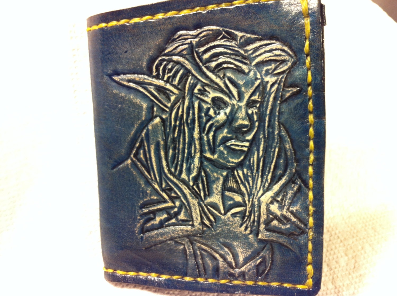 World of Warcraft Night Elf Mens Wallet Made to Order