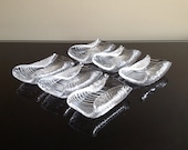 Lindshammar Sweden Crystal Napkin Holders (set of 6)