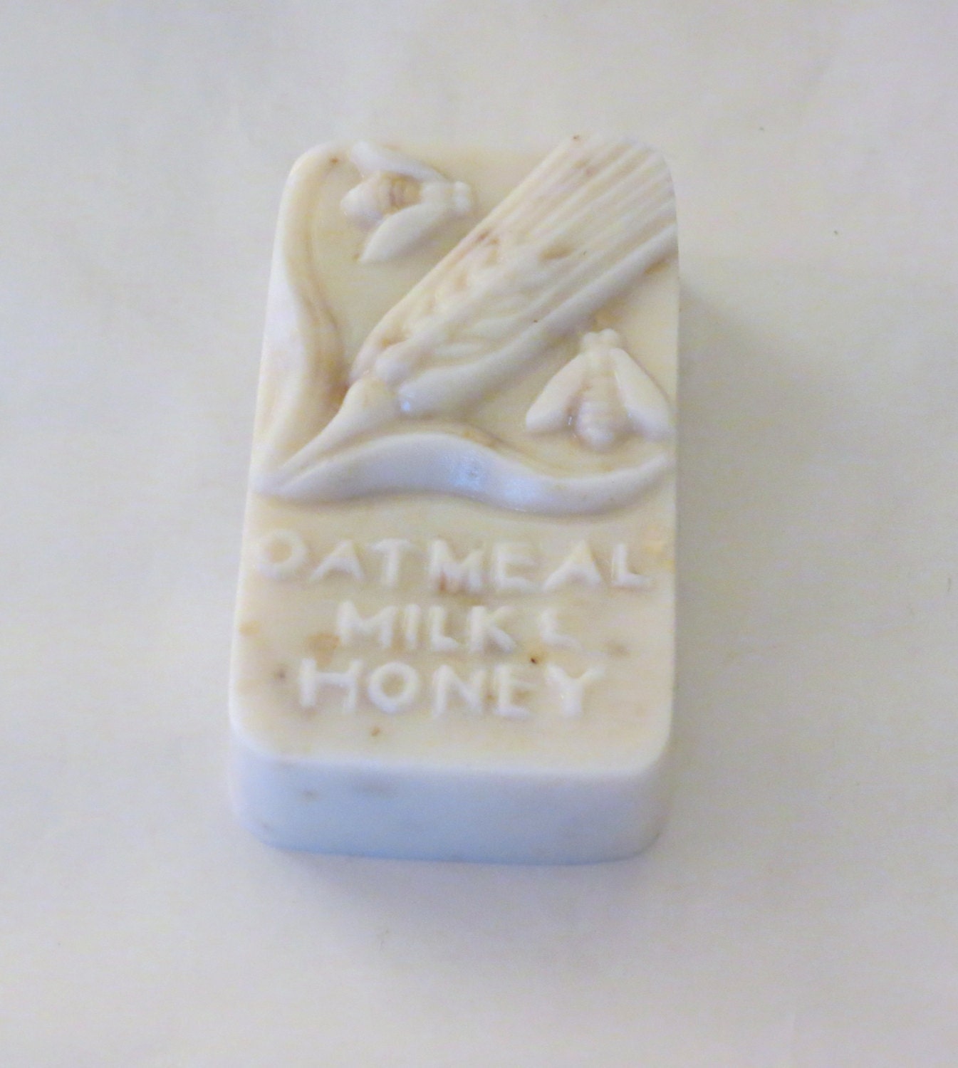 Lemon and Parsley Goats Milk, Oats and Honey Soap