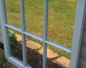 Antique Inspired Window Mirror
