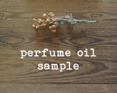 Perfume Oil Sample
