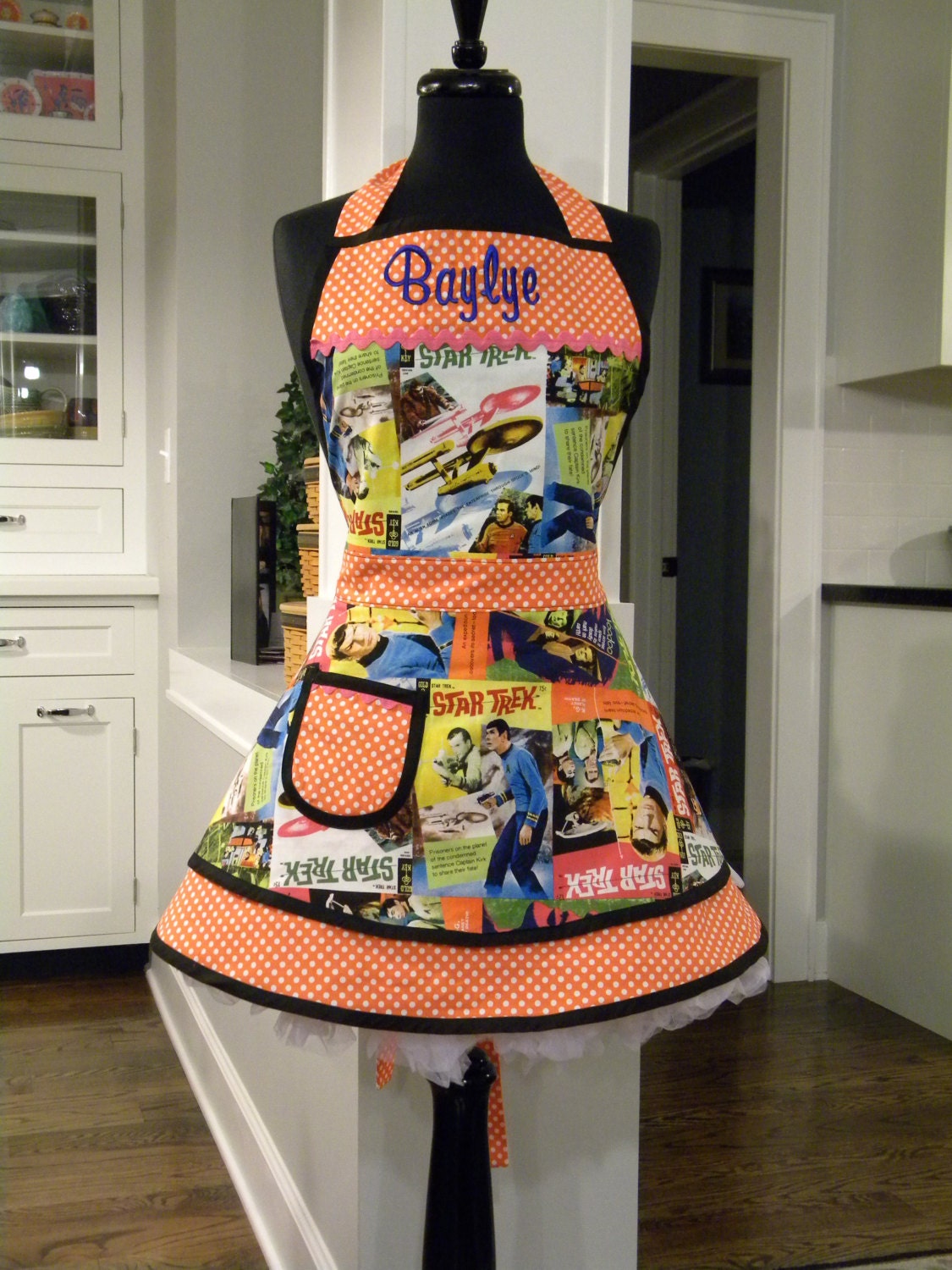 Star Trek Double Skirted Sweetheart Apron