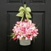 Spring Wreath - Tulip Wreath - Pink Wreath - Easter Wreath