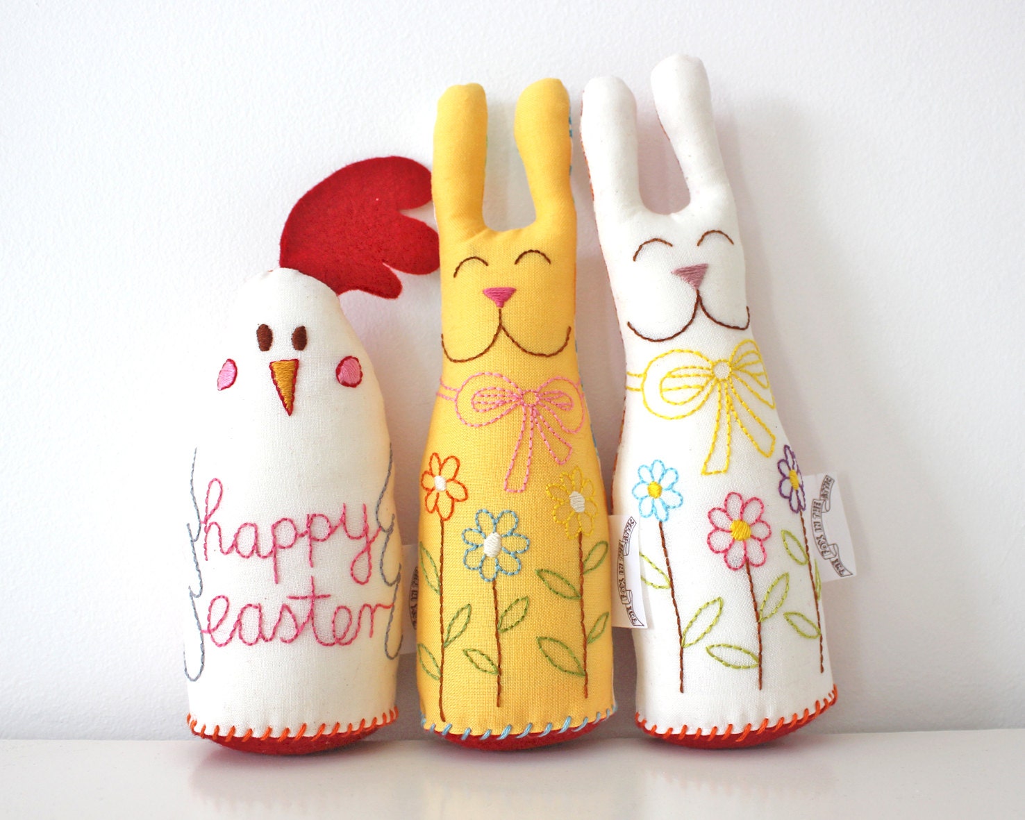 Easter Bunny Plush Softie - Gift for Easter Basket