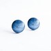 Neptune stud earrings - Space earrings studs, cosmic jewelry, planets, galaxy post earrings