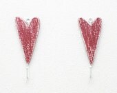 Heart Wall storage, Coat storage,Wall Hanging ,Wall Organize, jewelry Holder, Hearts Love Hanger, Valentines decoration, Home decor