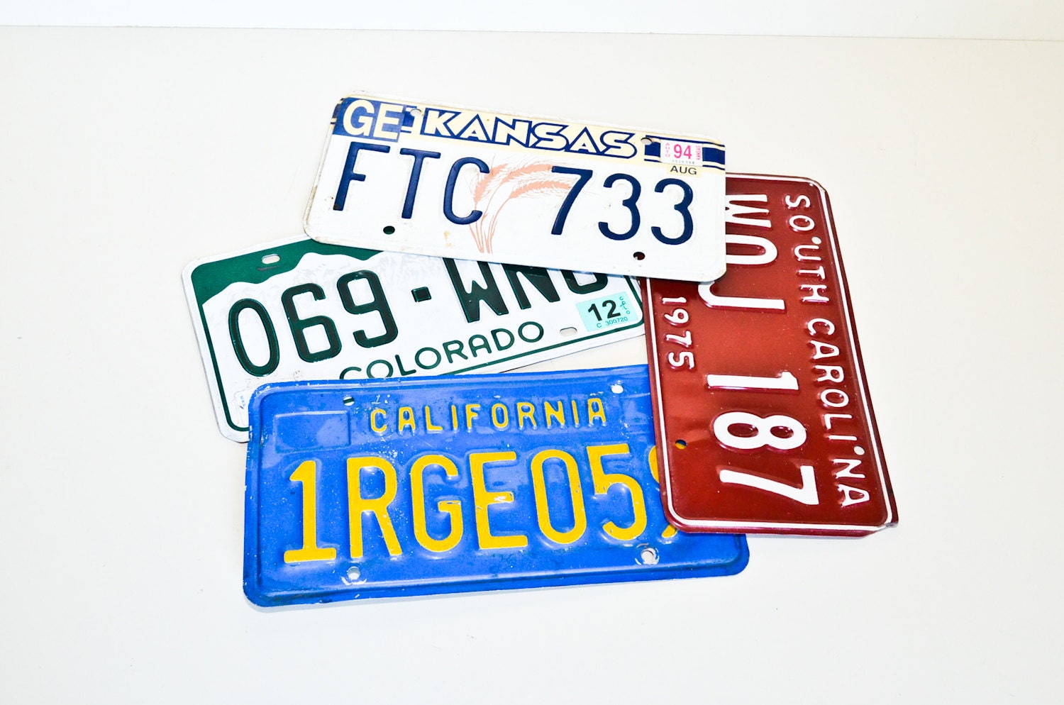 Wall Hanger License Plates