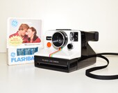 Polaroid Rainbow One Step Camera with Flashbar