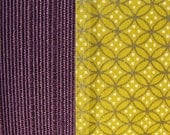 Handmade Blank Journal/Sketchbook - Royal Purple and Yellow