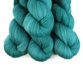 Vesper Fingering "Trinket" 70/20/10 BFL Silk Cashmere Hand Dyed Sock Yarn 440yds