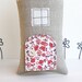 Tooth Fairy Pillow, Cottage, Children, Toy, Open The Door, Stuffed Toy, Keepsake, Linen, Red, Pink