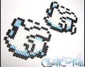 Mario Ghost Duo Pixel Art Perler Beads