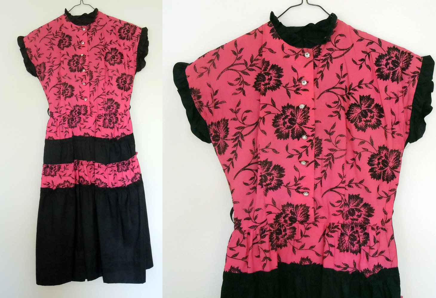Vintage1950s Cocktail Dress - Vintage Formal Dress