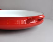 SALE 10% OFF Large Dansk Red Bistro Paella Pan