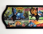 Captain America and Red Skull Coat Rack Handmade