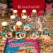 American girl crafts doll party COLLECTION cupcake toppers favors food sweet labels Water bottle Birthday Banner Printable YOU CHOOSE Dolls