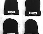 Custom Beanie- Any word