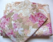 Extra Long Twin Flat Sheet and Matching Pillowcase Set