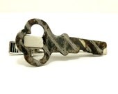 Skeleton Key Tie Clip, Steampunk Men's Tie Tack