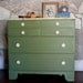 Vintage Green Dresser