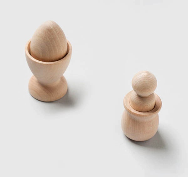 The Egg with Cup & The Peg with Cup- Montessori Toys