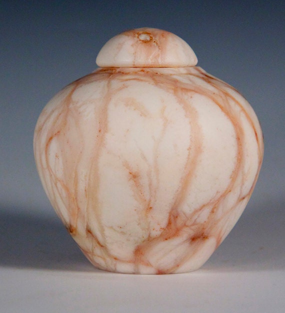 Beautiful Pink Coral KeepsakeTreasure Vessel
