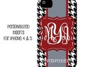 Personalized iPhone 4 or iPhone 5 Inserts