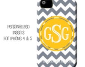Personalized iPhone 4 or iPhone 5 Inserts
