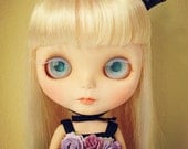Dark Princess - OOAK custom Blythe art doll by SHAN