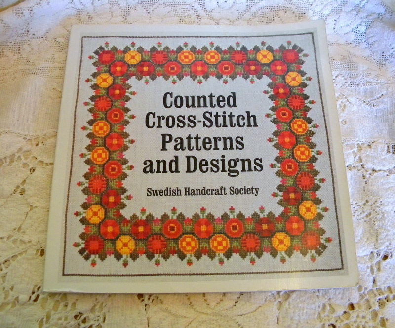 Swedish Cross Stitch Pattern Book 1976