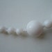 SALE Free Shipping Pearl Shell White Necklace