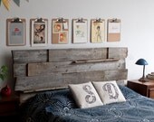 Reclaimed Wood Head Board Backdrop Wedding Table