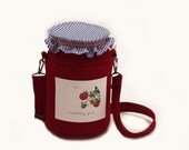 Raspberry Jam Felt Bag