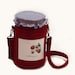 Raspberry Jam Felt Bag