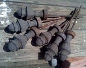 Vintage Finial Garden Spears