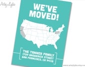 Printable Moving Announcement