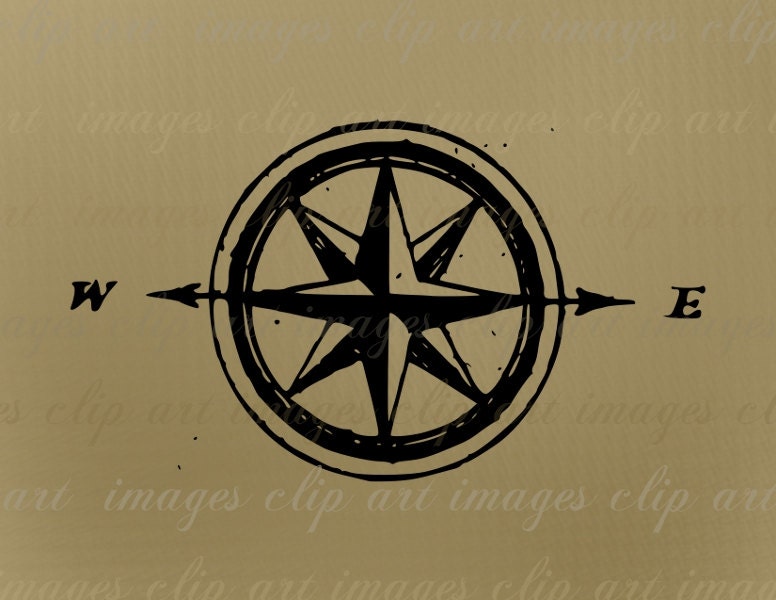 Compass Rose, Royalty Free, Grungy, designers element, digital art, digital collage, commercial use